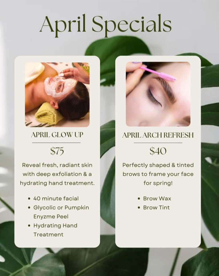 April Glow Up & April Arch Refresh